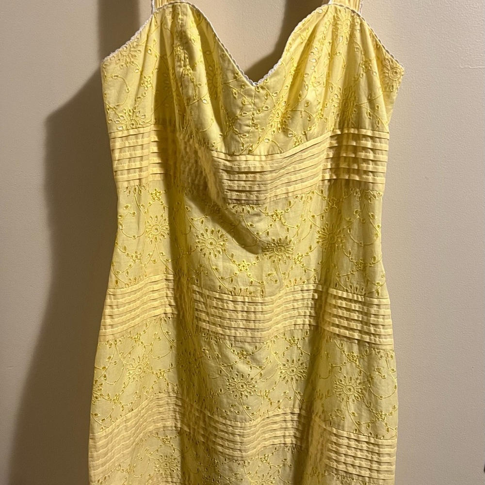 Lily Pulitzer Buttercream Yellow Sundress size 8 Easter Dress - Picture 3 of 6